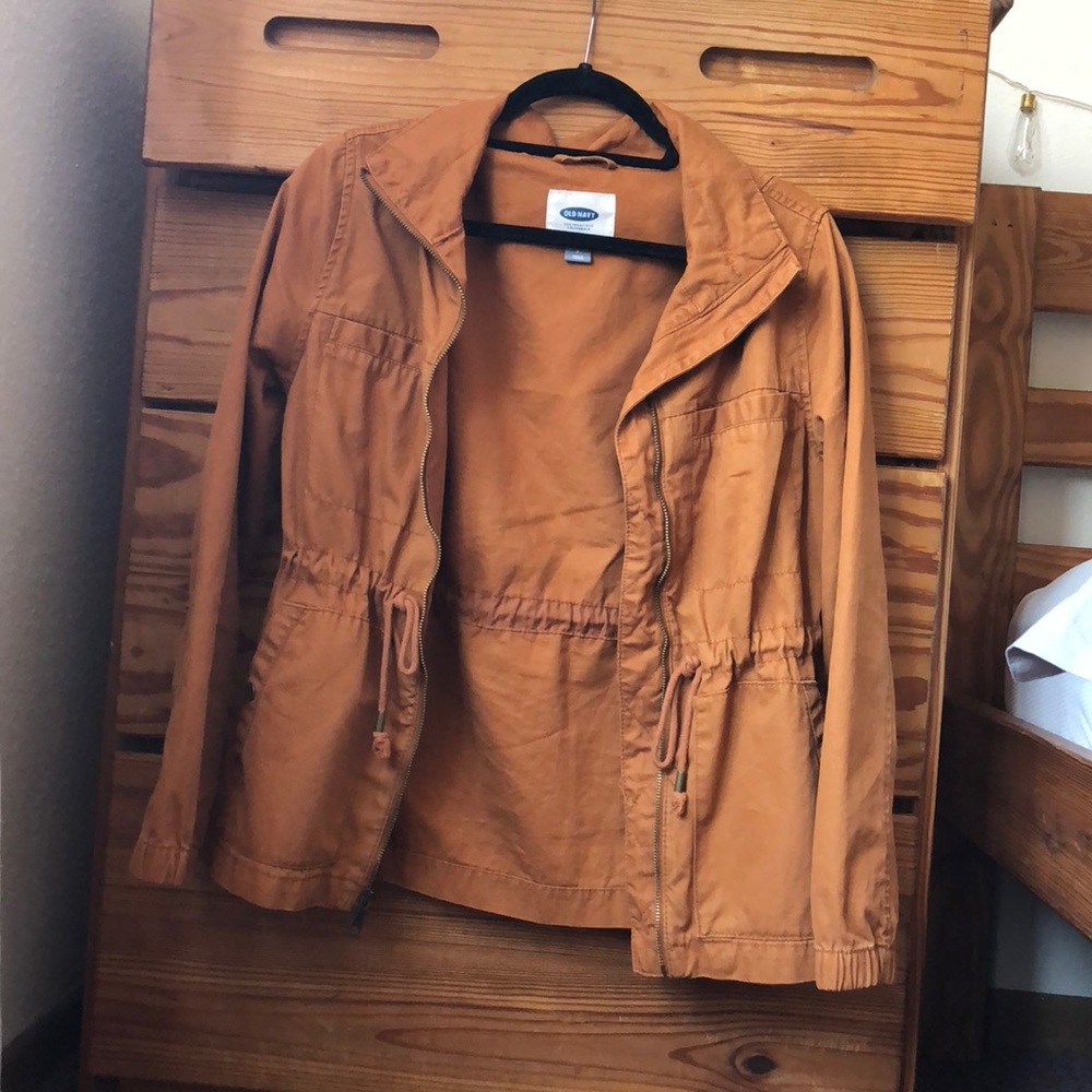 Orange old navy jacket